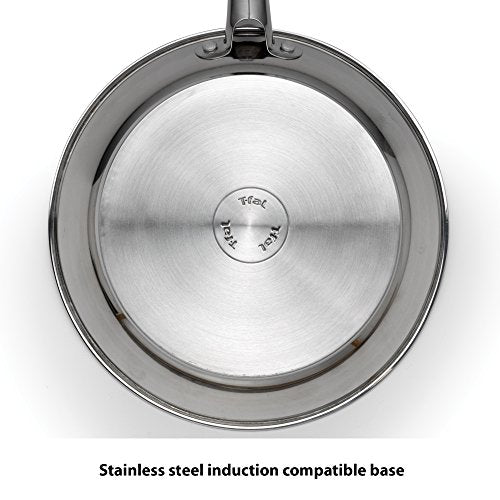 Performa Stainless Steel Cookware Set 12 Piece Induction Oven Broiler Safe 500F Pots and Pans (Stainless Steel Handle)