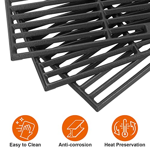 18" Cast Iron Grill Grates for Charbroil Performance 4 Burner (18"x25"performance 4 burner)