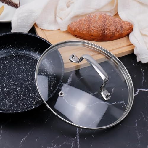 10 Inch Glass Lid for Lodge Cast Iron Skillet (10 In)