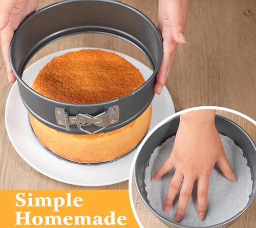 8 Inch Springform Pan Set for Baking (8 inch)