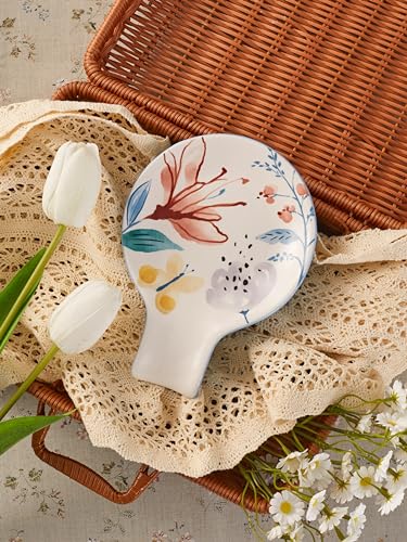 Blossom Symphony Spoon Rest for Stove Top