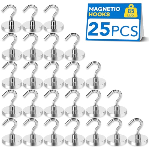 Magnetic Hooks for Cruise Essentials 2026 Cabins Door 25 Pack