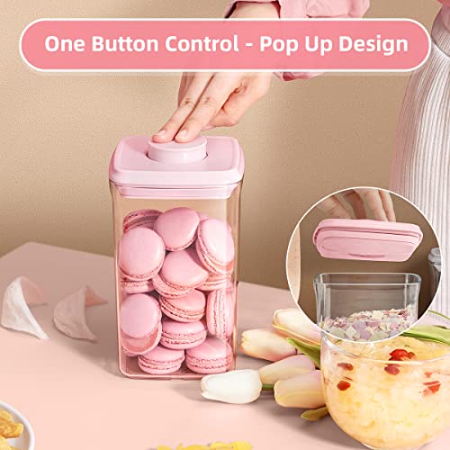 Airtight Food Storage Container (7 Pcs Set Pink)
