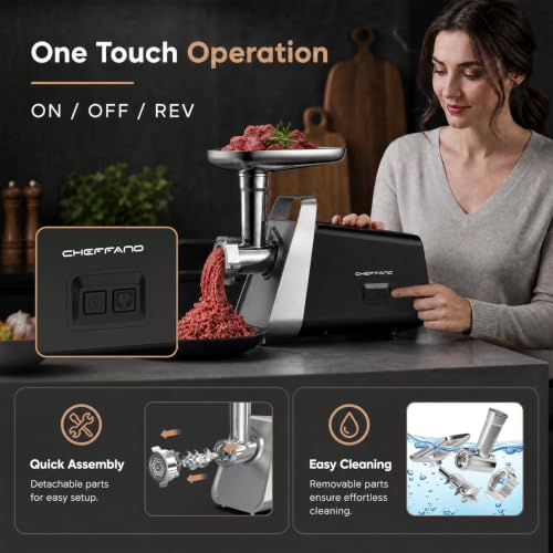 Meat Grinder 2800W Max Meat Grinder Electric (MGA097 / #5 Meat Grinder)