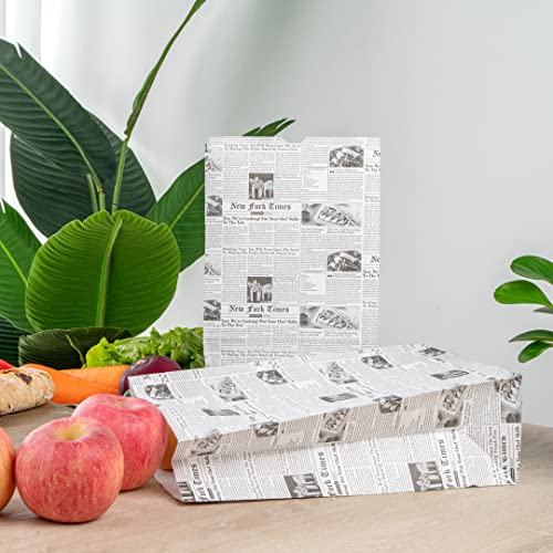 Bag Tek 12 Lb Disposable Lunch Bags (12 lb / Newsprint)