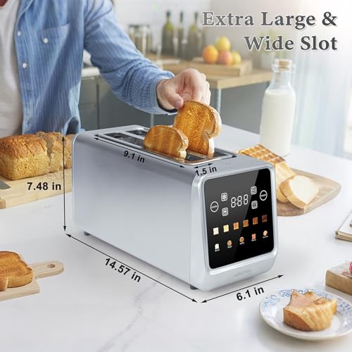 Long Slot Toaster 4 Slice (4 piece smart model)