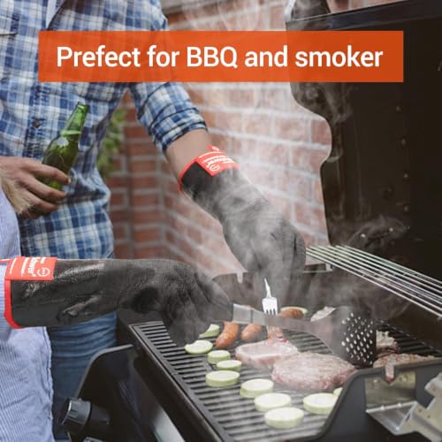 10 Pairs Heat Resistant BBQ Glove for Oven & Fryer Smoker (10 Pairs)