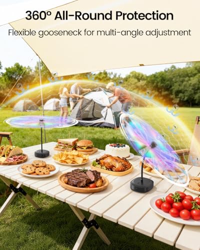 Fly Fans for Tables (Black)