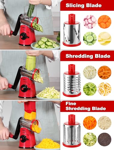 Rotary Cheese Grater Hand Crank