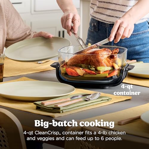 Crispi Glass Air Fryer (Sage)