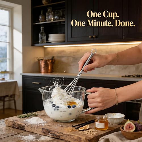 6 Pack Small Wire Whisks (6 inch / 6 Pack Silver)