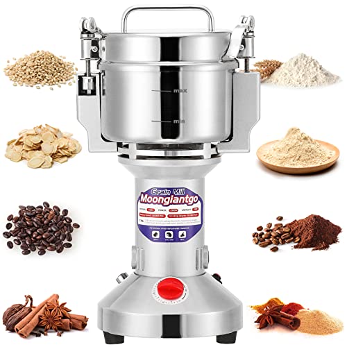 Grain Mill Grinder Electric 700g Upright (Silver / 700g Upright)