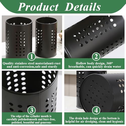 Kitchen Utensils Holder for Countertop Pack of 2