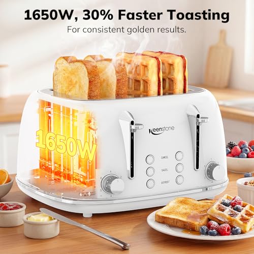 Toaster 4 Slice (4 Slice / White)