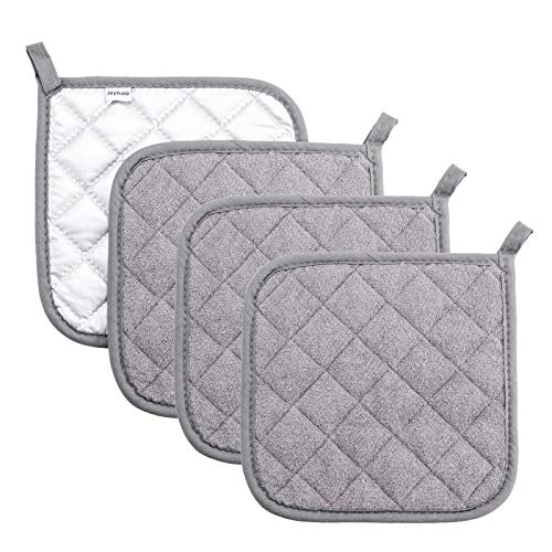 4 Pack Pot Holders for Kitchen Clearance (4 Count)