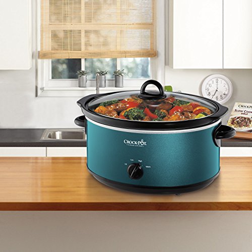 7 Quart Manual Slow Cooker (7-Quart / Turquoise)
