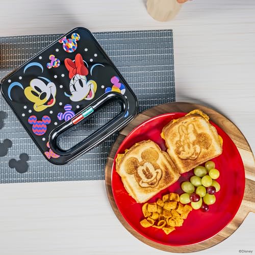 Disney Mickey and Minnie Mouse Sandwich Maker (Disney Mickey Mouse & Minnie Mouse)