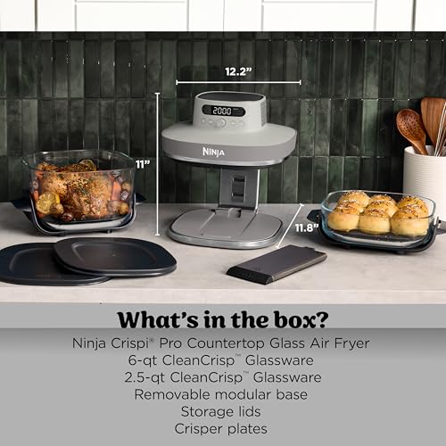Crispi Pro Glass Air Fryer (Bone)