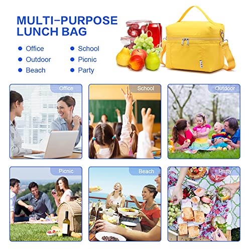 NOL 8L Insulated Lunch Bag for Women