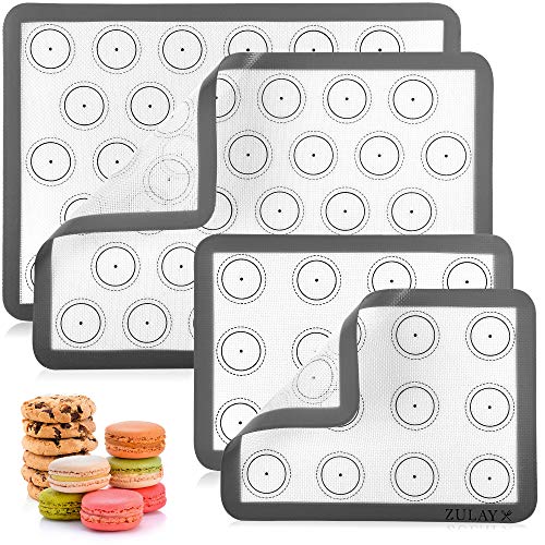 Zulay Set of 4 (4 Pack / Gray)