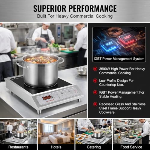 Commercial Induction Cooktop