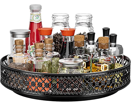 11 inch Lazy Susan Turntable (11 Inch Black)