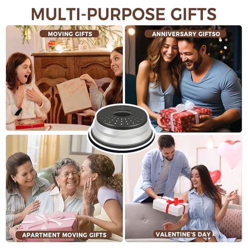 12 Inchs Microwave Splatter Cover & Silicone Mat (black)