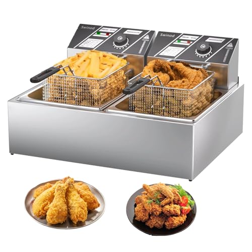 Commercial Deep Fryer with Baskets (82)