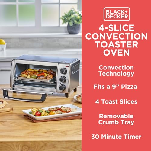 TO1313SBD Toaster Oven (4 Slice Stainless Steel)