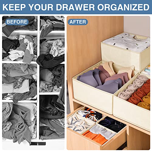 Drawer Organizer Clothes (24 Count)
