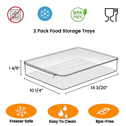 Stackable Freezer Organizer (Tray-M)