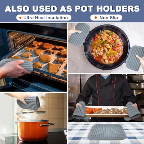 Silicone Trivets for Hot Pots and Pans (4 Count)