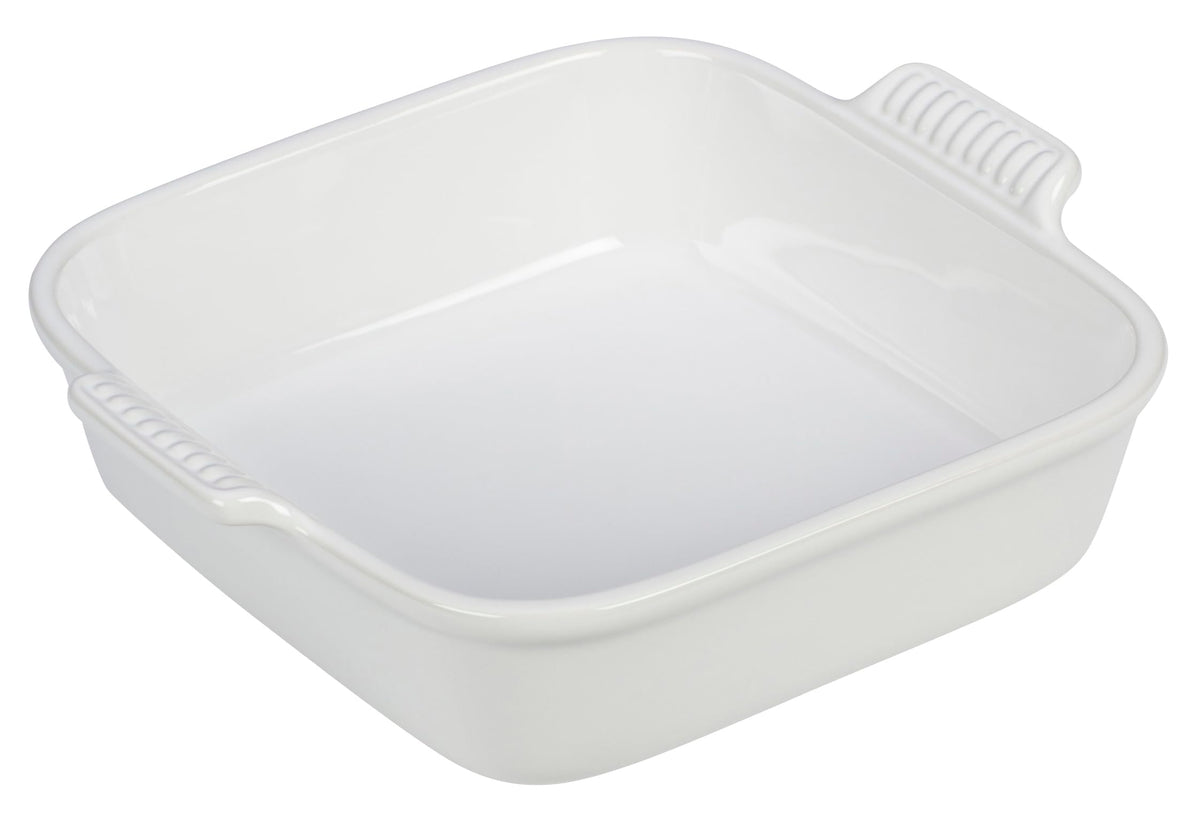 Stoneware 4 PC Heritage Bakeware Set (White)