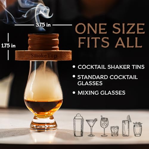 SmokeTop® 5 Pack Cocktail Smoker Kit for Food & Drinks (5 Pack)