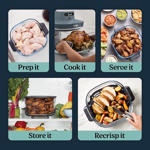 Crispi Pro Glass Air Fryer (Cyberspace)