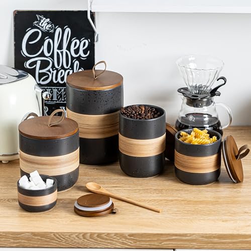 Small Coffee Canister (Black / 5 fl.oz)