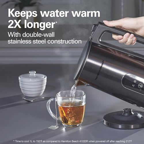 Digital 1.7L Electric Tea Kettle (1.8 Quarts)