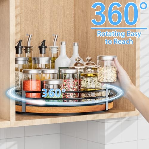 12" Lazy Susan Turntable Organizer (12 inch 1 Tier)