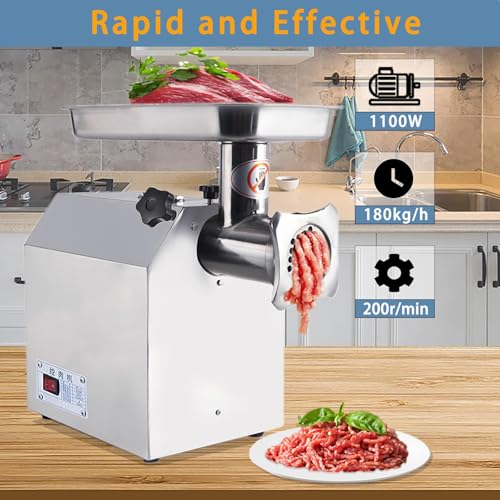 Commercial Electric Meat Grinder 1100w (1100W)