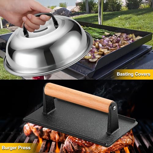 132PC Professional Griddle Accessories Kit (132pcs Griddle Accessories Kit)