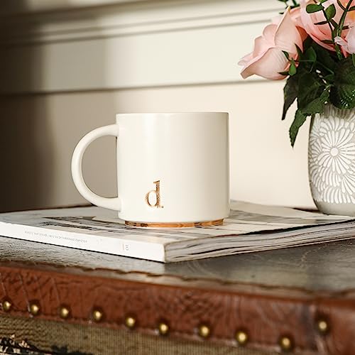 Ceramic Coffee Mug (gold-d)