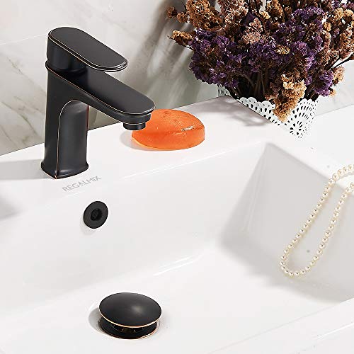 Vessel Sink Drain (With Overflow / Oil-rubbed Bronze)