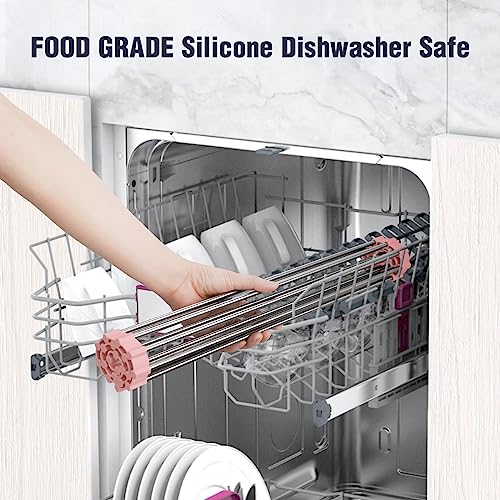 Roll Up Dish Drying Rack Over Sink
