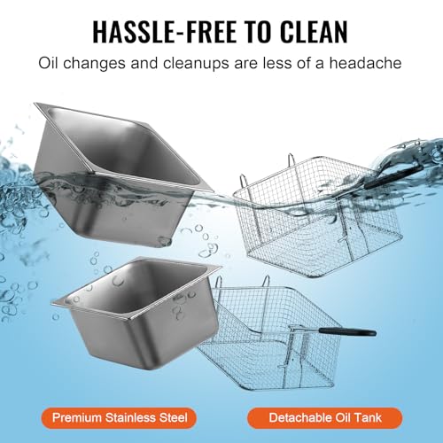 Commercial Deep Fryer (Deep Fryer / Double Fryer)