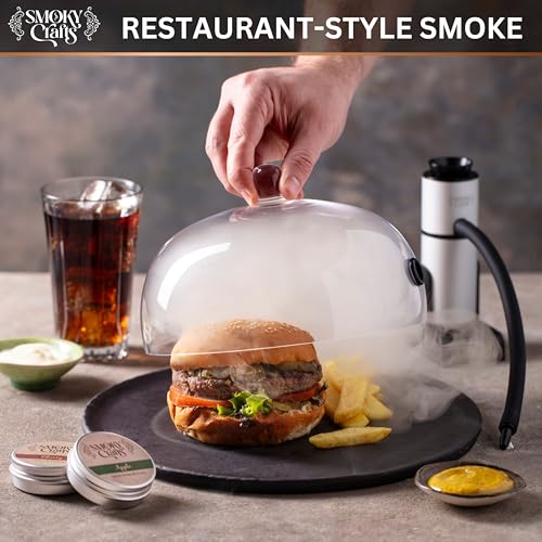 Whiskey Smoker Kit with Smoke Gun (Cloche Kit)
