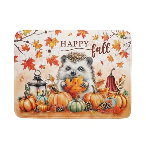 Happy Fall Dish Drying Mat (Happy Fall Yellow / 24" x 18")