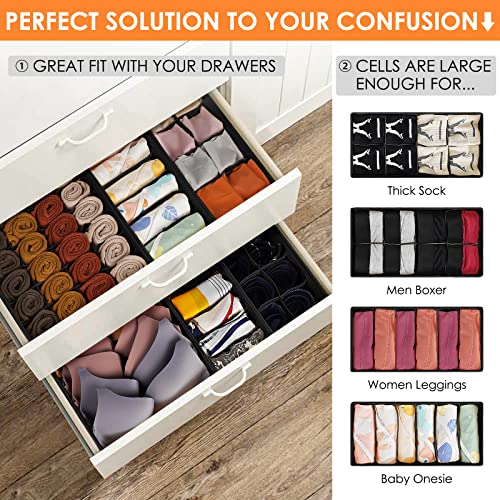 12 Pack Drawer Organizers (12 Count)