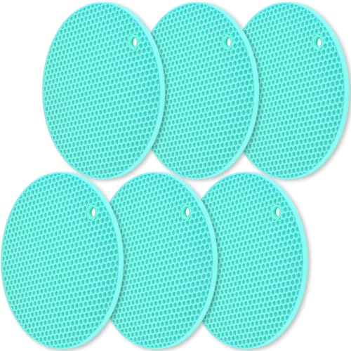Silicone Trivets Mat (6 Count)