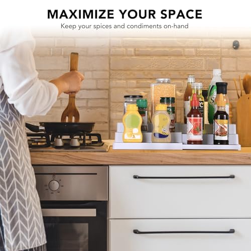 3 Tier Expandable Spice Rack (2 Count)