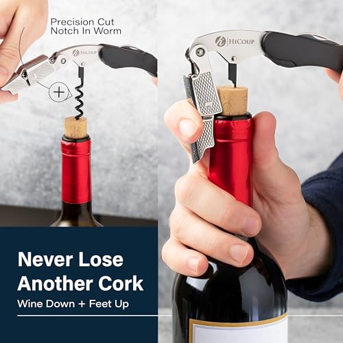 HiCoup Wine Opener (Classic Black / Thin)